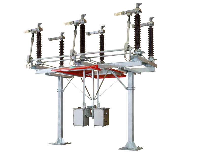 Рис. 2. Высоковольтный разъединитель РГ(Н)-СВЭЛ-110